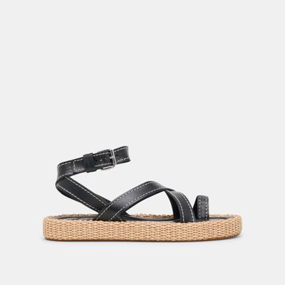 Roxie Sandals Black Leather