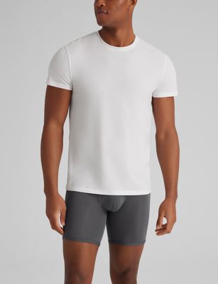 Second Skin Crew Neck Modern Fit Undershirt
