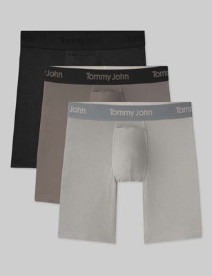 Second Skin Boxer Brief 8" (3-Pack)