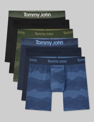 Second Skin Mid-Length Boxer Brief 6" (6-Pack)