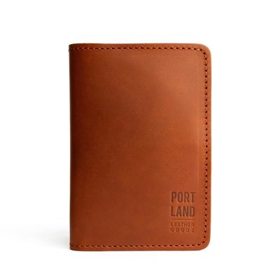 'almost Perfect' Leather Modern Passport Holder