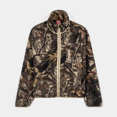 Realtree BY Shoe Palace Hardwoods Sherpa Mens Jacket (brown)