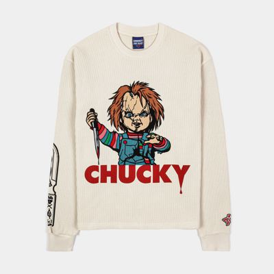 SP X Chucky Players Club Thermal Mens Long Sleeve Shirt (white/Red)