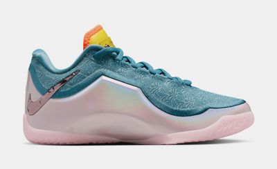 Lebron Xxiii Miami Twice Grade School Basketball Shoes (smokey Blue/Multi Color/Lightening)