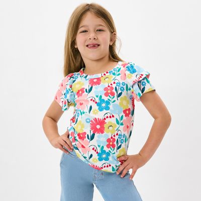 Midsummer Meadow Double Flutter Tee