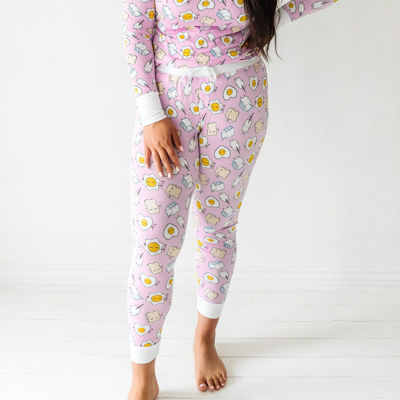 Pink Breakfast Buddies Women's Pajama Pants